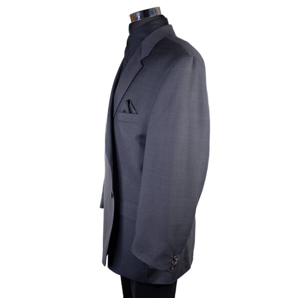 Lauren Ralph Lauren Sport Coat Mens Size 50R/S Gray Two Button Blazer Jacket - Picture 7 of 14